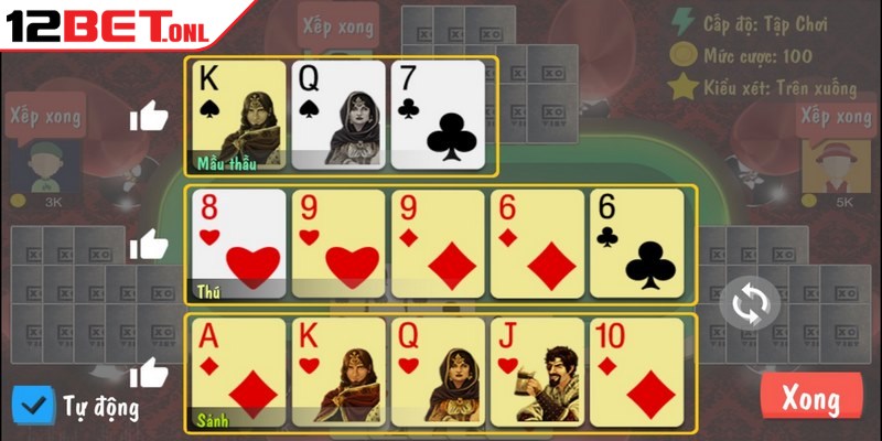 Kinh Nghiệm Chơi Bài Phỏm Giúp Thắng Nhanh, Hiệu Quả 18 Trong luật chơi mậu binh, các bộ bài được chia thành nhiều loại